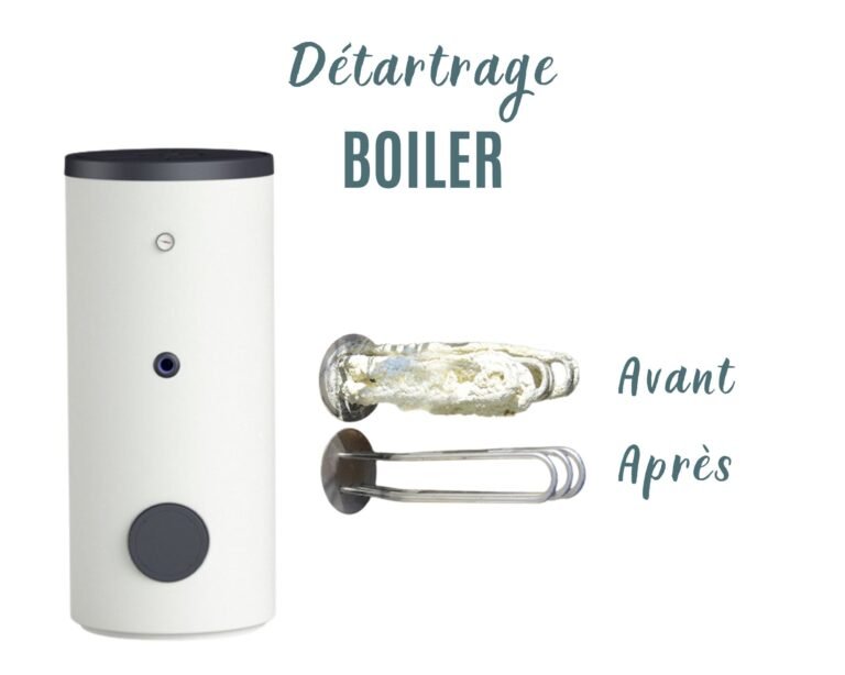 Détartrage du boiler