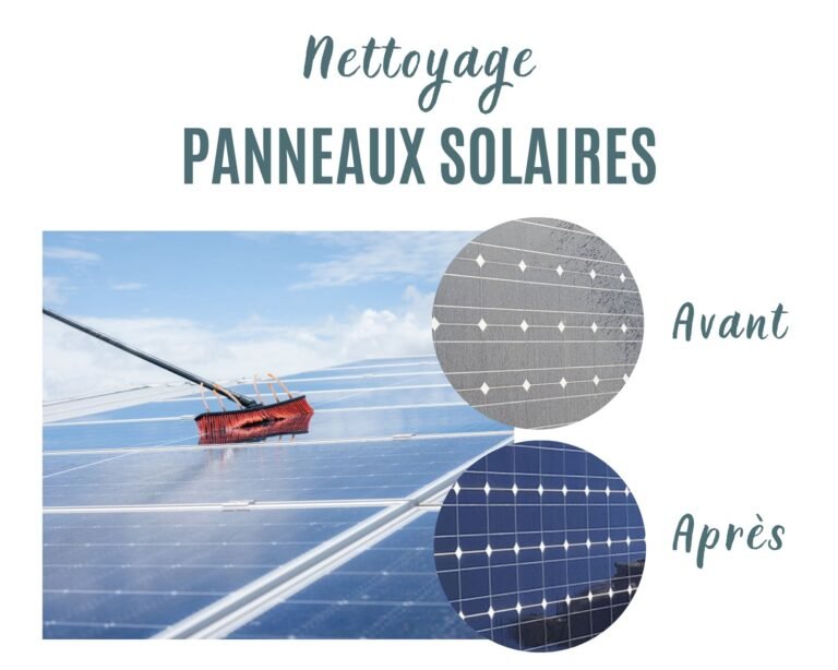Nettoyage panneaux