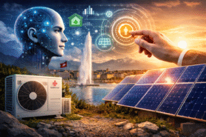 L’intelligence artificielle transforme la transition énergétique dans le canton de Vaud. Découvrez si l’IA améliore ou complique l’usage des pompes à chaleur, panneaux solaires et autres solutions durables.