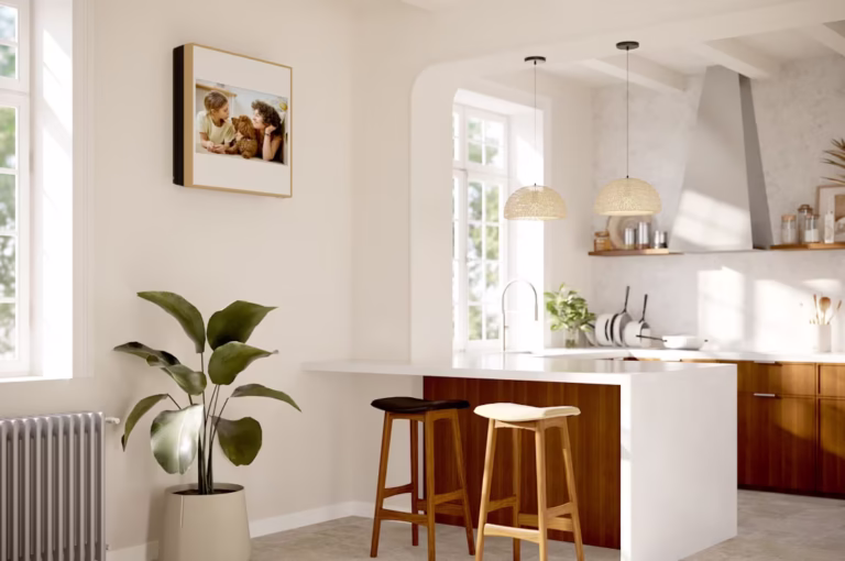 Climatisation de la marque LG très design et épurée