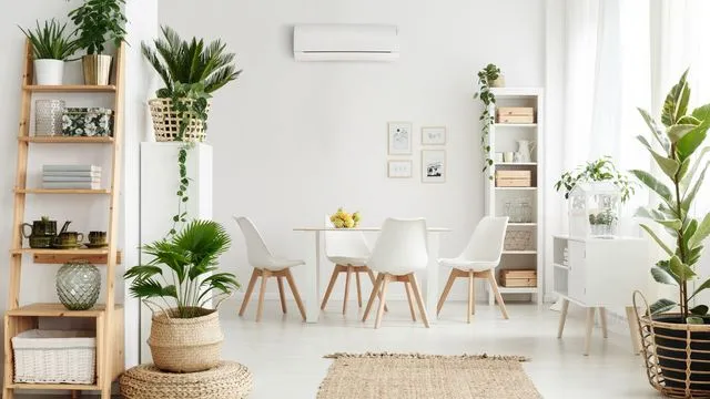 climatisation de la marque Mitsubishi - Clim murale dans un salon