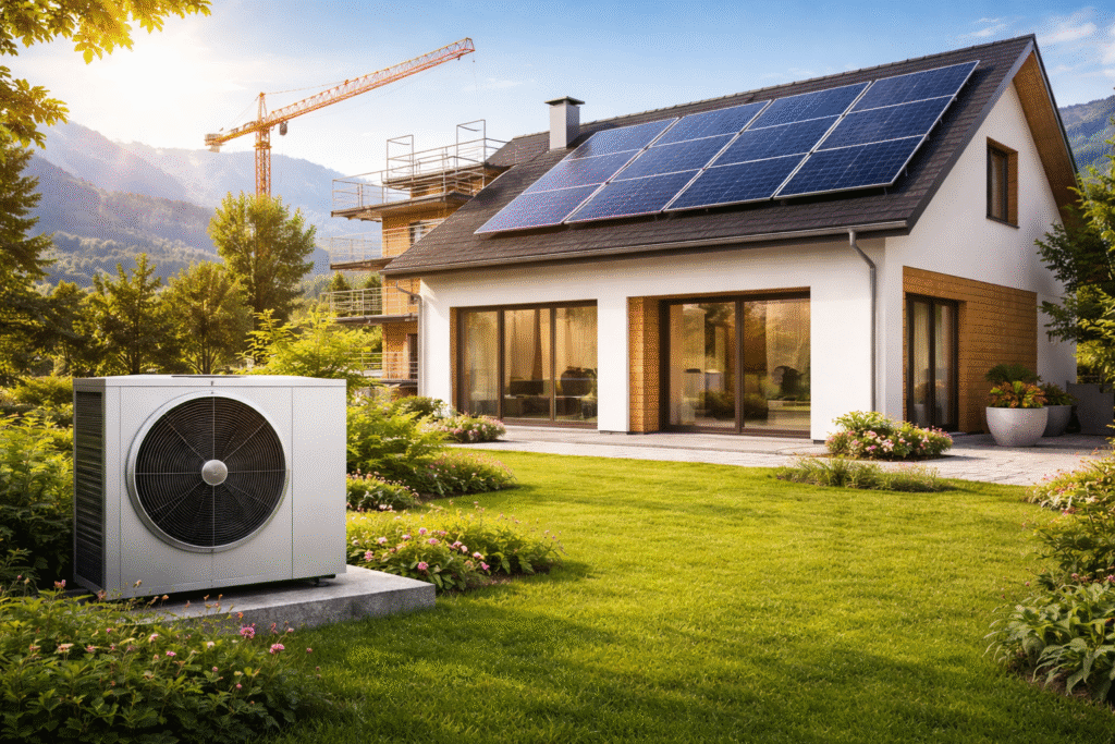Construction neuve dans le canton de Vaud : chauffage, solaire, ventilation et climatisation, que choisir ?